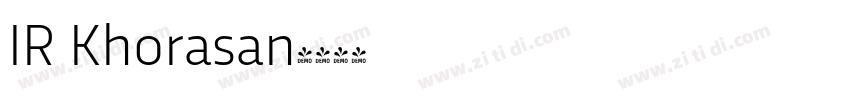 IR Khorasan字体转换